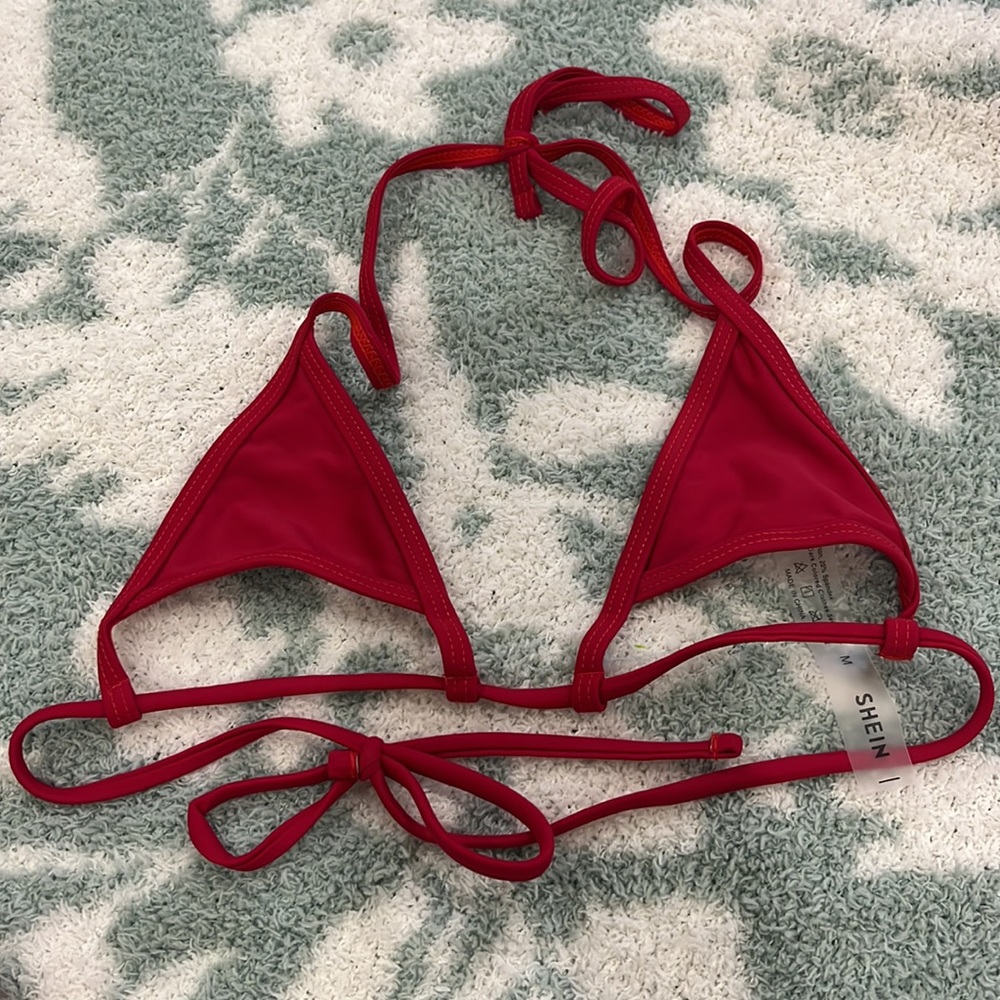 Red Bikini Set - Picture 2 of 3